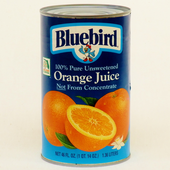 ブルーバード オレンジジュース 1,360g 缶