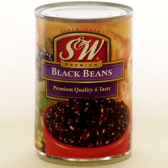 Ｓ＆Ｗ ブラックビーンズ black beans ４３２ｇ 缶詰